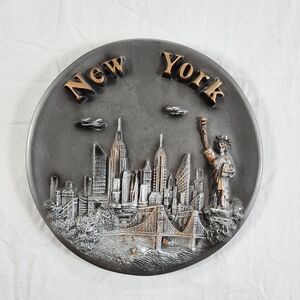 New York City Skyline Wall Plaque